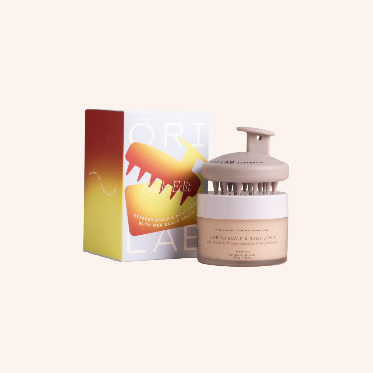 Refresh Scalp Scrub & Brush